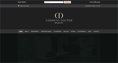 Desktop Screenshot of cosmeticdoctor.ie